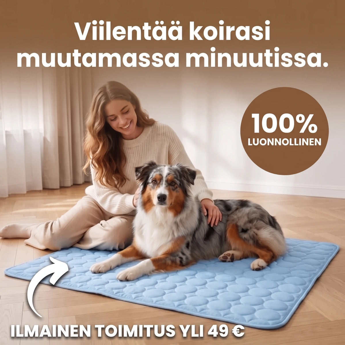 Viilentää koirasi muutamassa minuutissa